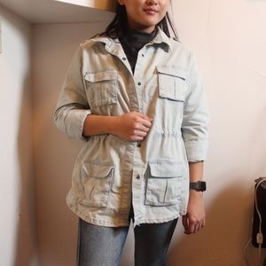 Striped Utility Jacket